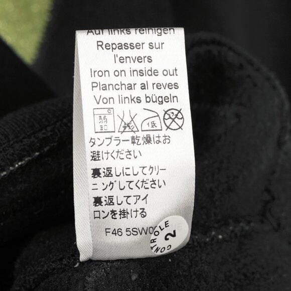 Kenzo Black & Green Gear-Patch Cotton Sweatshirt - Picture 10 of 10